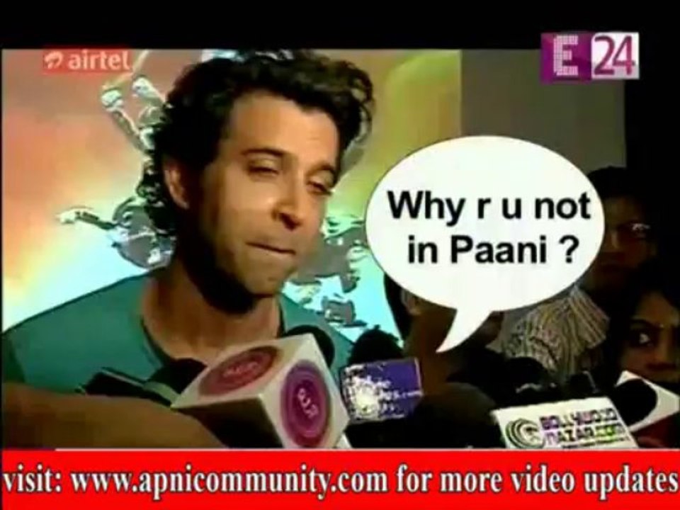 Hrithik Ke Armaano Par 'Paani'-Special Report-18 Sep 2013