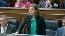 De Santamaría sobre el PSOE: hacen oposición 