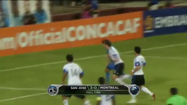 CONCACAF Champions League: San Jose 3 - 0 Montreal