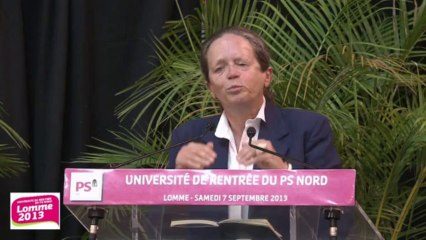 Université de rentrée du PS Nord - Pervenche Bérès