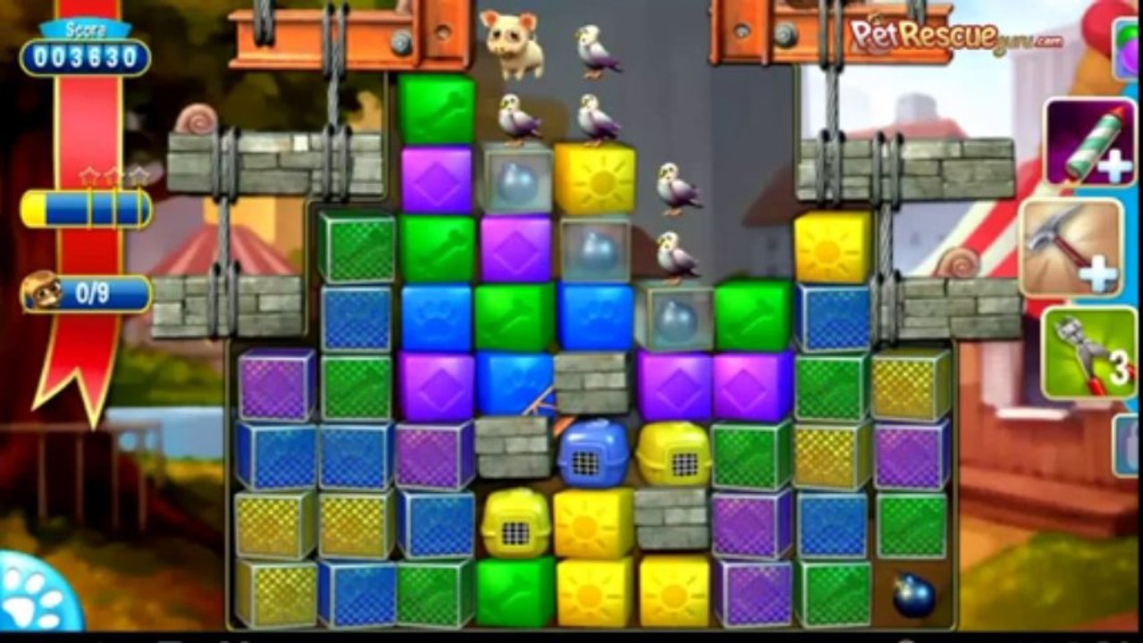Pet Rescue Saga Level 21 Walkthrough