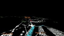 衝突間際の公開記録アニメ Hebei Spirit号視点 擬似3D - YouTube