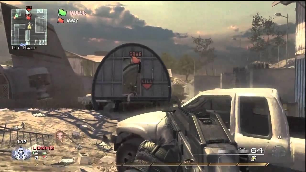 CTF Gameplay on Scrapyard MW2