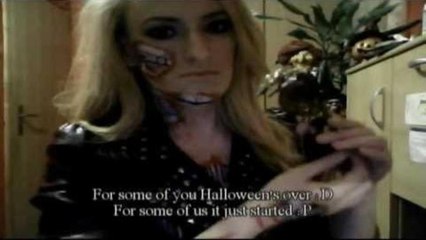 TERMINATOR make up TUTORIAL!!!