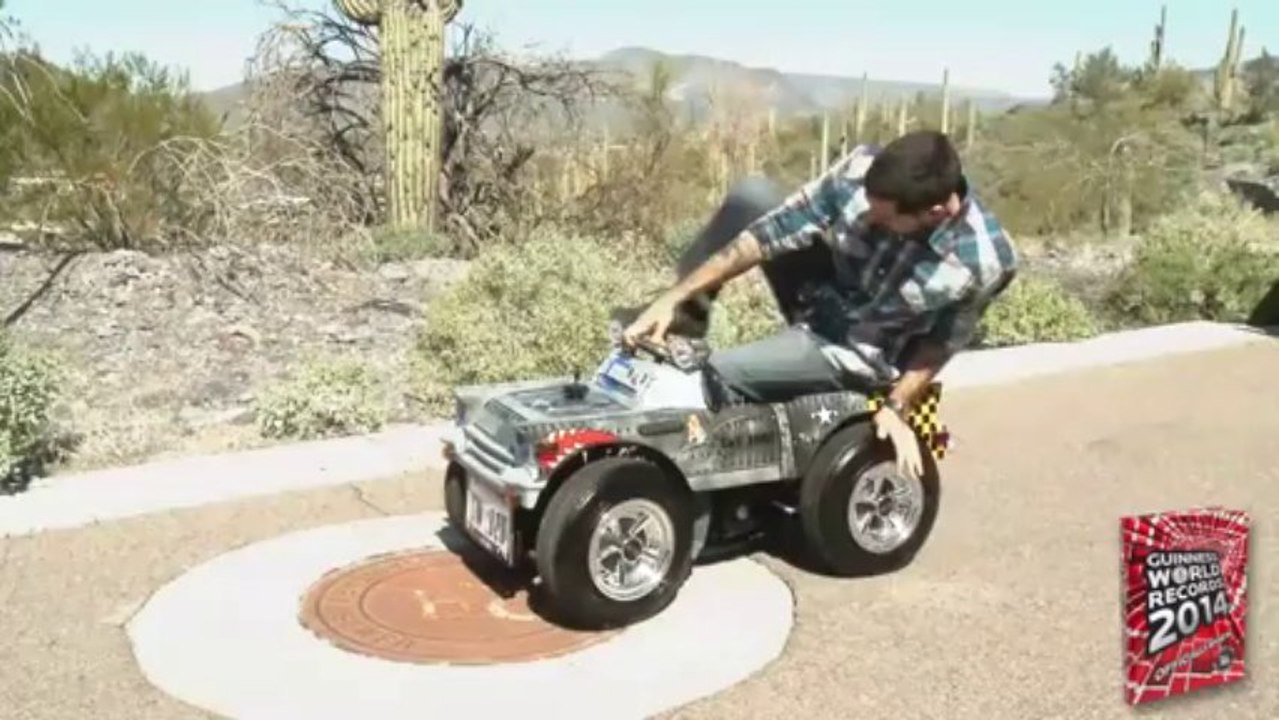 Smallest Car In The World -- Guinness World Records 2014