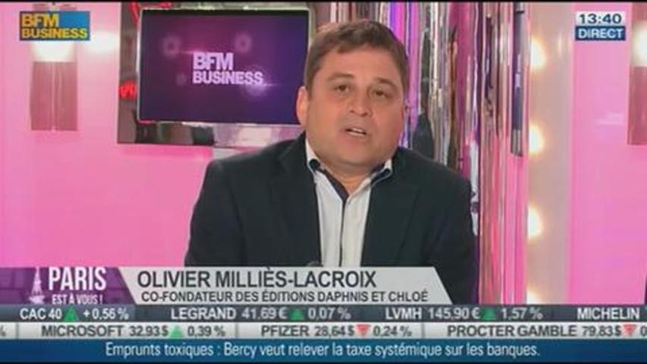 Made in Paris : E. de La Grandière et O. Milliès-Lacroix, fondateurs des éditions Daphnis et Chloé, dans Paris est à vous - 18/09