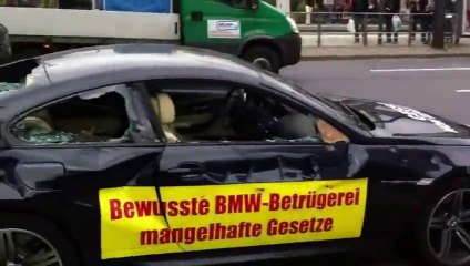BMW Owner Smashes Car With Sledge Hammer In Protest For Faulty Car