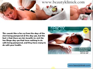 Improve your health with day spa in San Diego