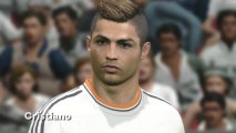 PES 2014 : les visages des stars du foot