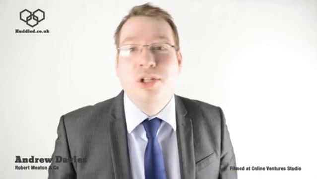 huddled interviews Andrew Davies from Robert Meaton & Co