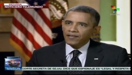 EEUU no ha tenido "voluntad" para evitar tiroteos: Barack Obama