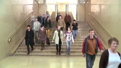 Vue sur les marches : Kzrysztof Warlikowski