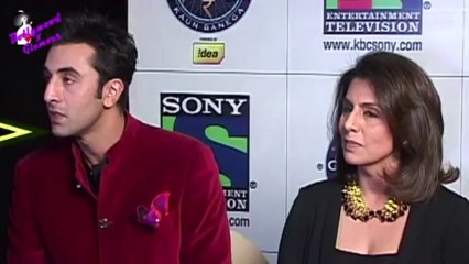 Ranbir Kapoor promotes 'Besharam'  on the sets of 'KBC-7