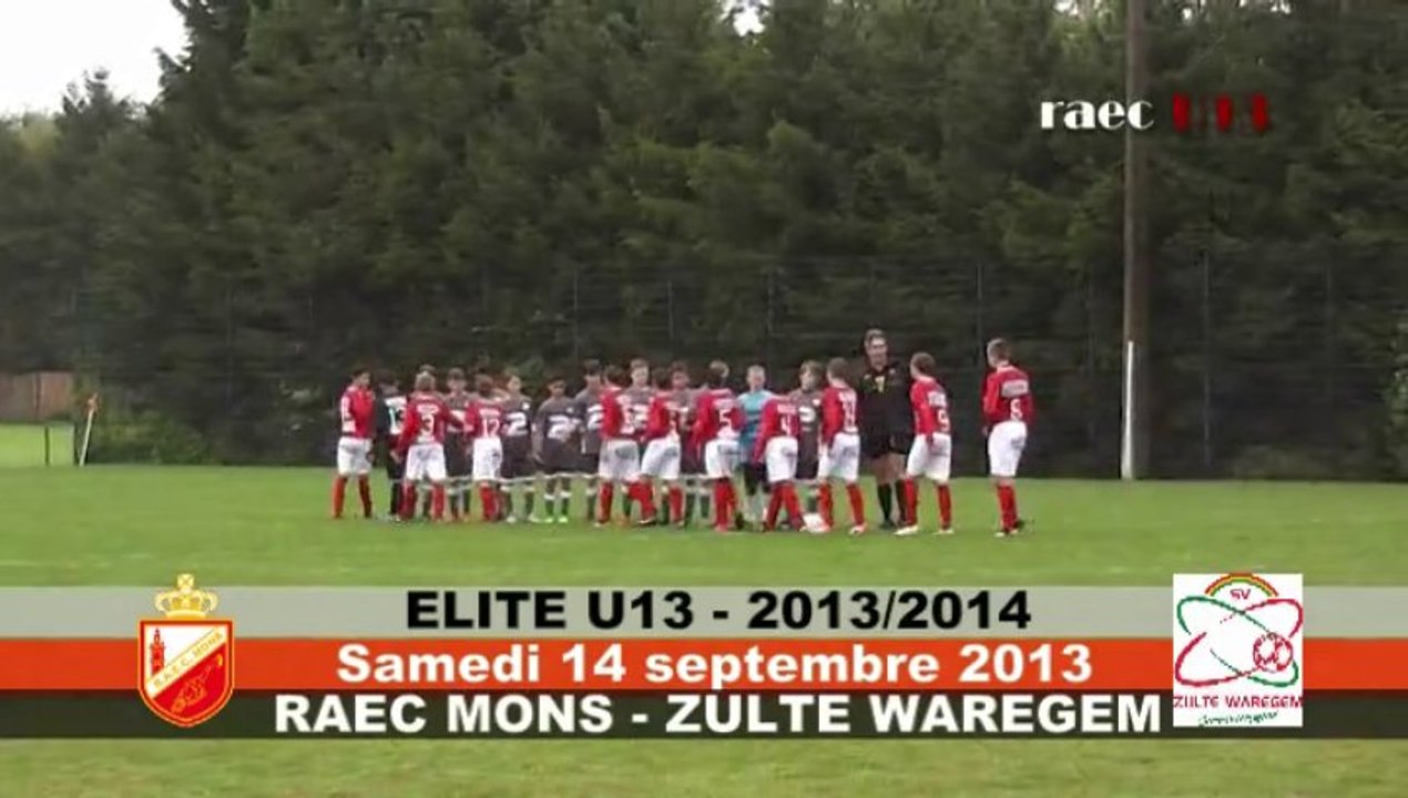 04.RAEC Mons - Zulte W. (U13)