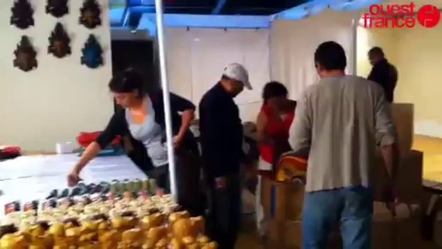 Le grand rush de la foire internationale - Derniers préparatifs