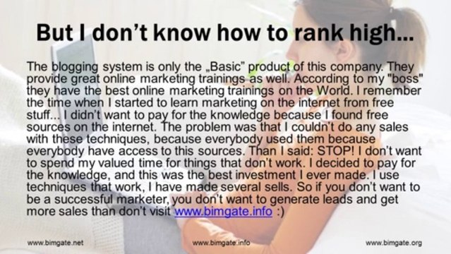 Marketing blog - Create your own blog to extend your marketing strategies with blogging