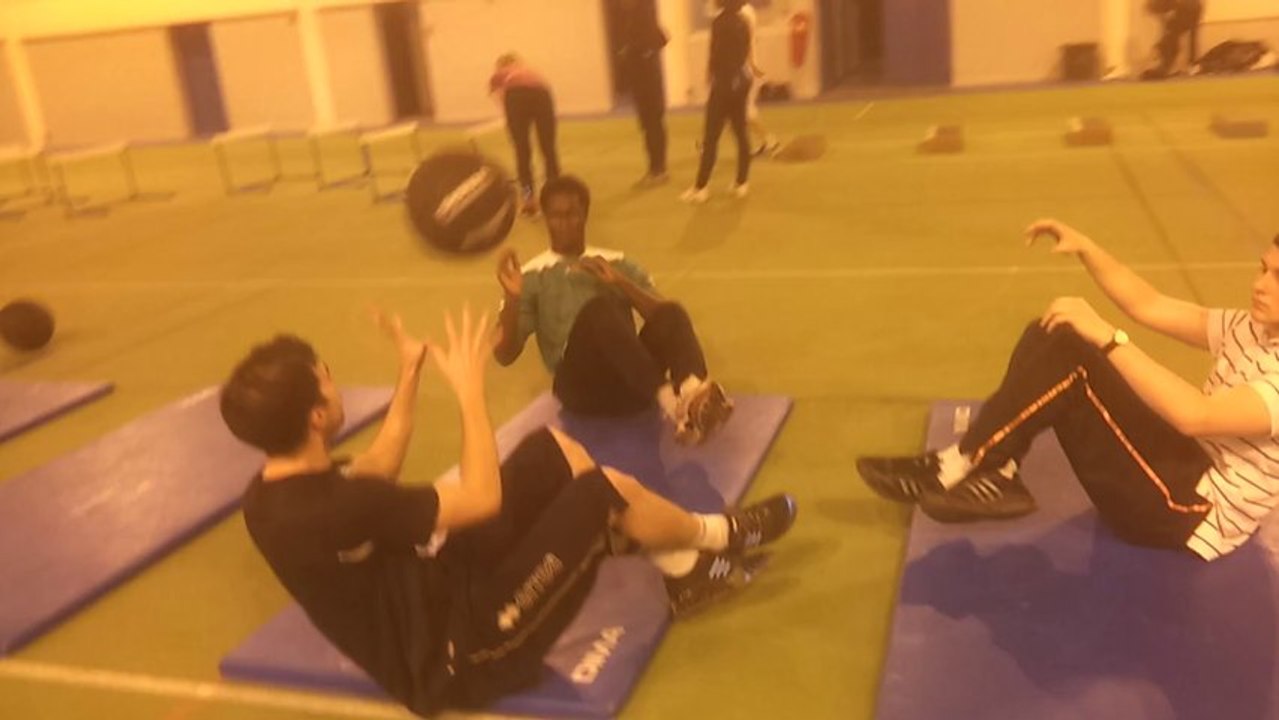 PREPARATION PHYSIQUE  HAIES PLIO ABDO SAUT HAIES DECALE