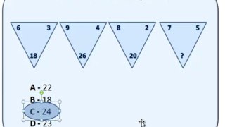 Les suites de chiffres. Triangles avec des chiffres. Tests psychotechniques expliqués.