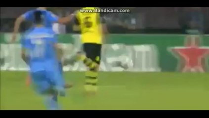 Weidenfeller Red card Vs Napoli (Napoli 1 - 0 Dortmund) 18.9.2013