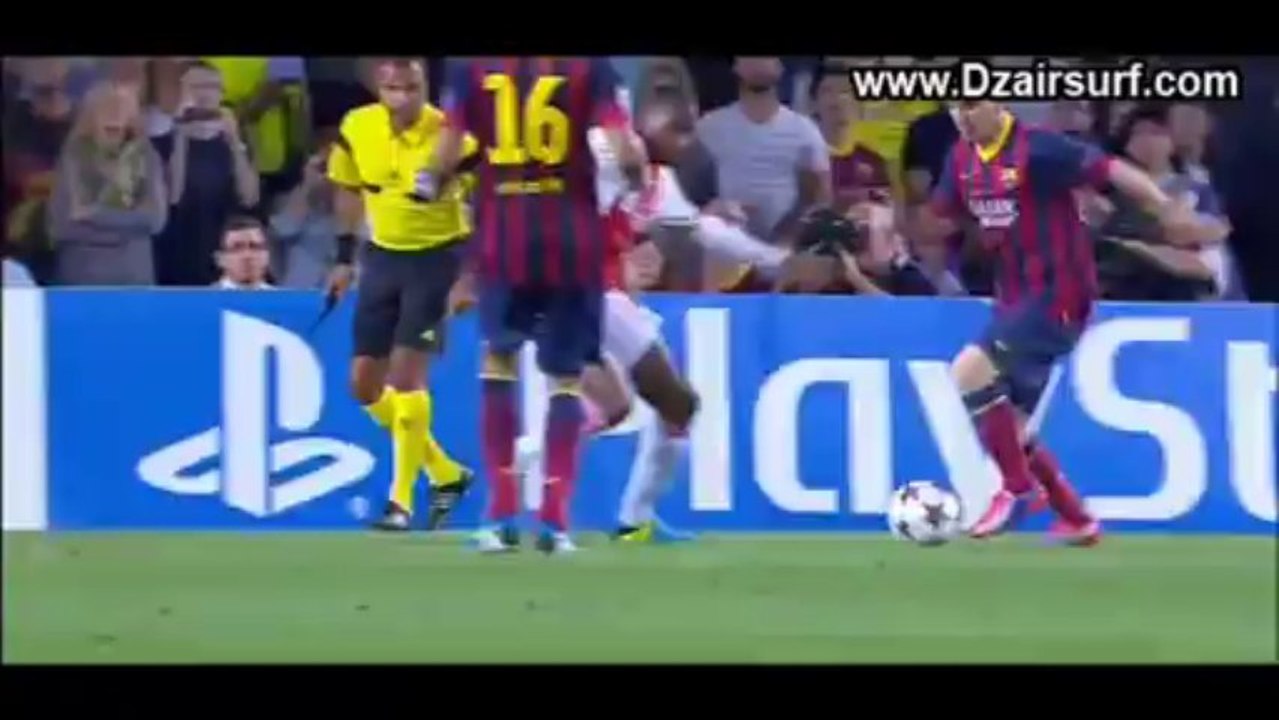 Messi 2nd Goal Fc Barcelone 2 - 0 Ajax