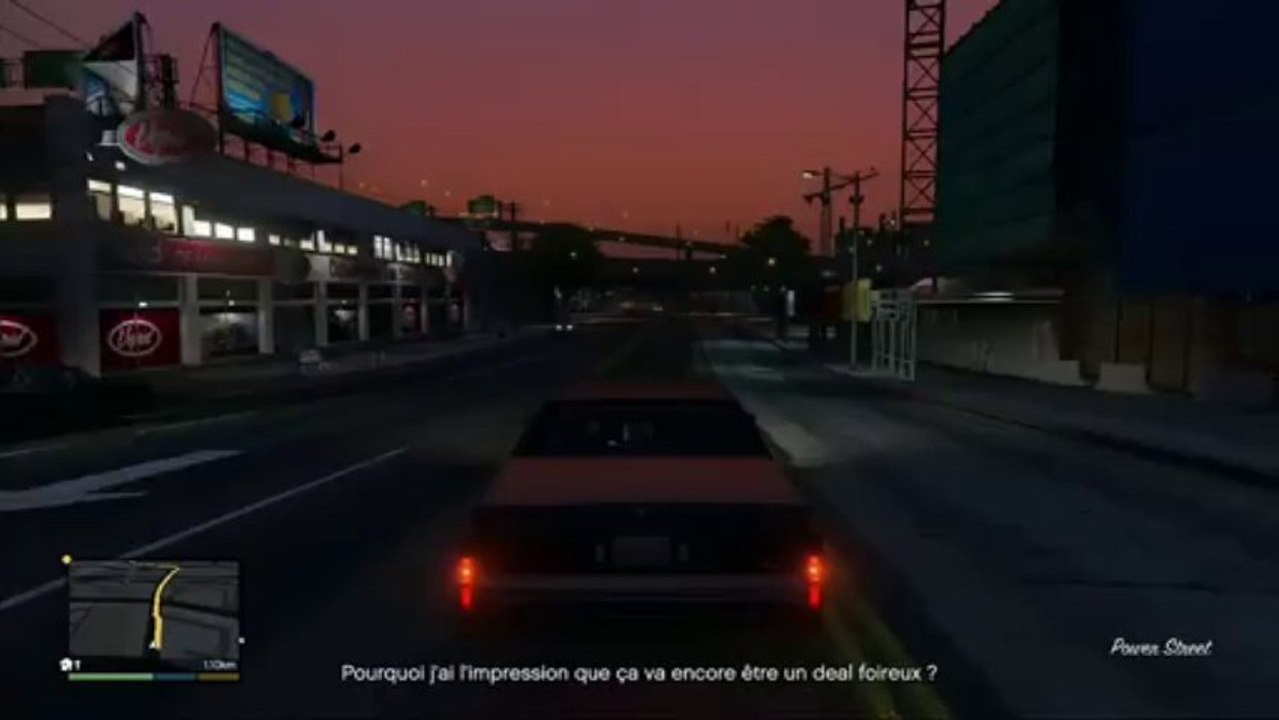 Grand Theft Auto 5 - Solution - Mission 06 : La route est longue
