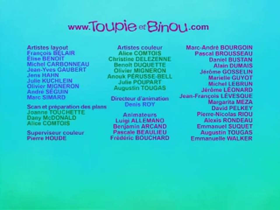 Toupie et Binou - La tête dans les nuages