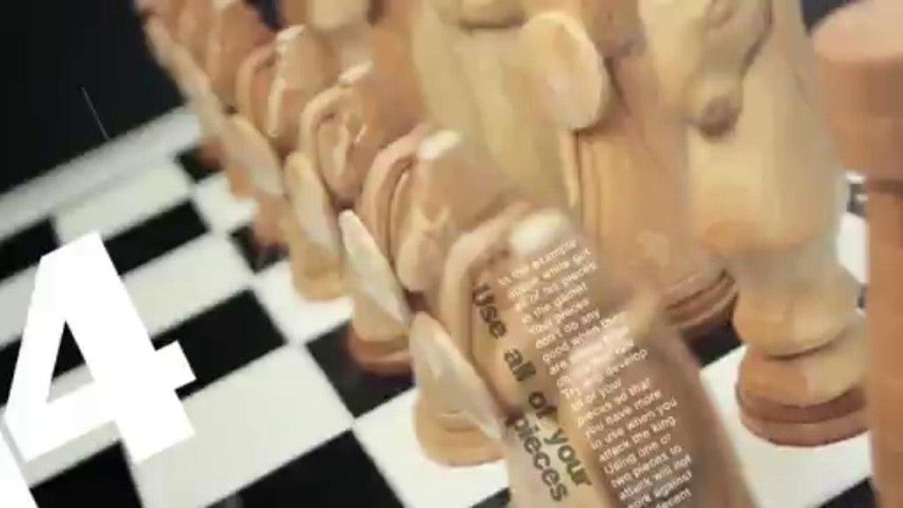 Chess intro - After Effects Template