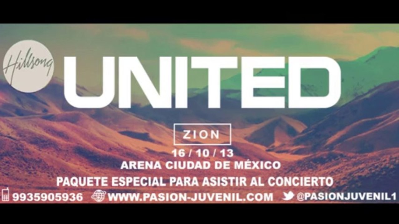HILLSONG UNITED SALUDA E INVITA A MÉXICO