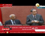 جانب من مؤتمر صحفي لـ د. حازم الببلاوي رئيس الوزراء