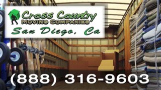 San Diego Cross Country Moving Company Services