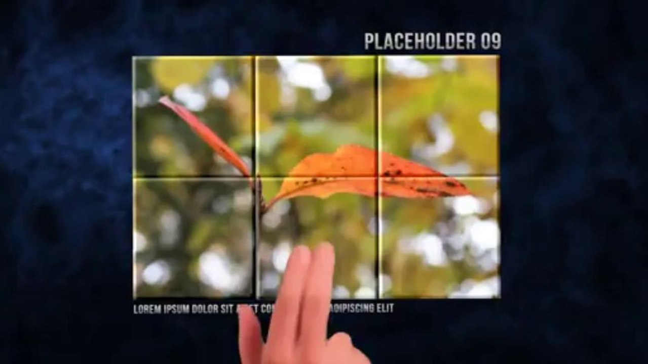 Cube - Touch Style - After Effects Template