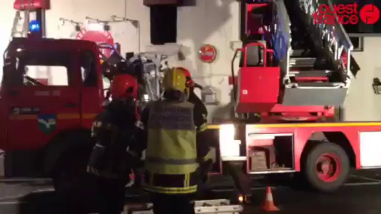Incendie à Trégon - Un restaurant ravagé par les flammes