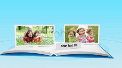 3D Popup Book - After Effects Template