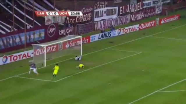 Copa Sudamericana: Lanús 4-0 Universidad de Chile