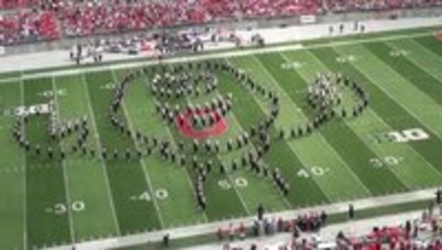 Ohio State Marching Band Movie Toons Halftime Show