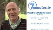 Marathon Metz Mirabelle 2013 - Le relais - Claude Encklé
