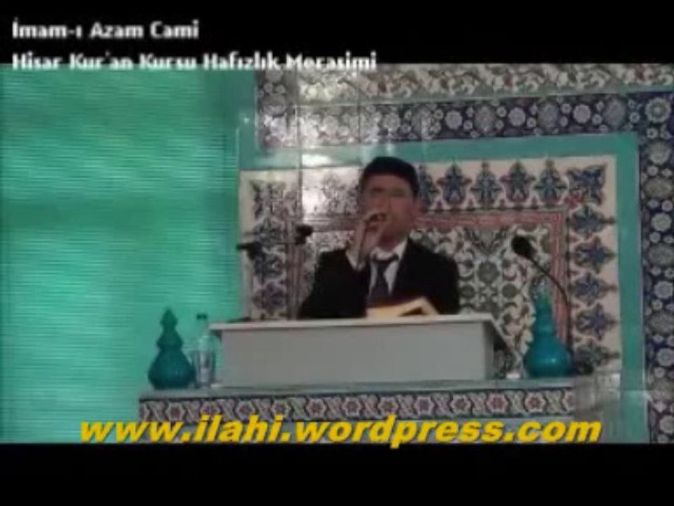 Sure-i Rahman - Abdullah Türk - Hisar Kuran Kursu Hafızlık Merasimi 2013