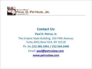 Do’s and Don’ts Before and After Arrest – Call 212.385.1961/212.564.2440