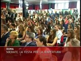 Liceo Socrate, festa per la riapertura