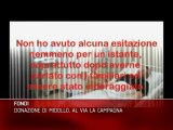 FONDI - DONAZIONE DI MIDOLLO, AL VIA LA CAMPAGNA DI SENSIBILIZZAZIONE