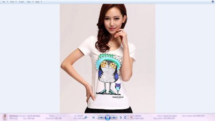 เสื้อเกาหลี นำเข้า ฟรีไซส์ สีขาว - พร้อมส่งQI048 ราคา670บาท