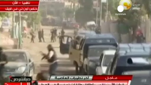 One killed as Egypt police storm Islamist area near Cairo