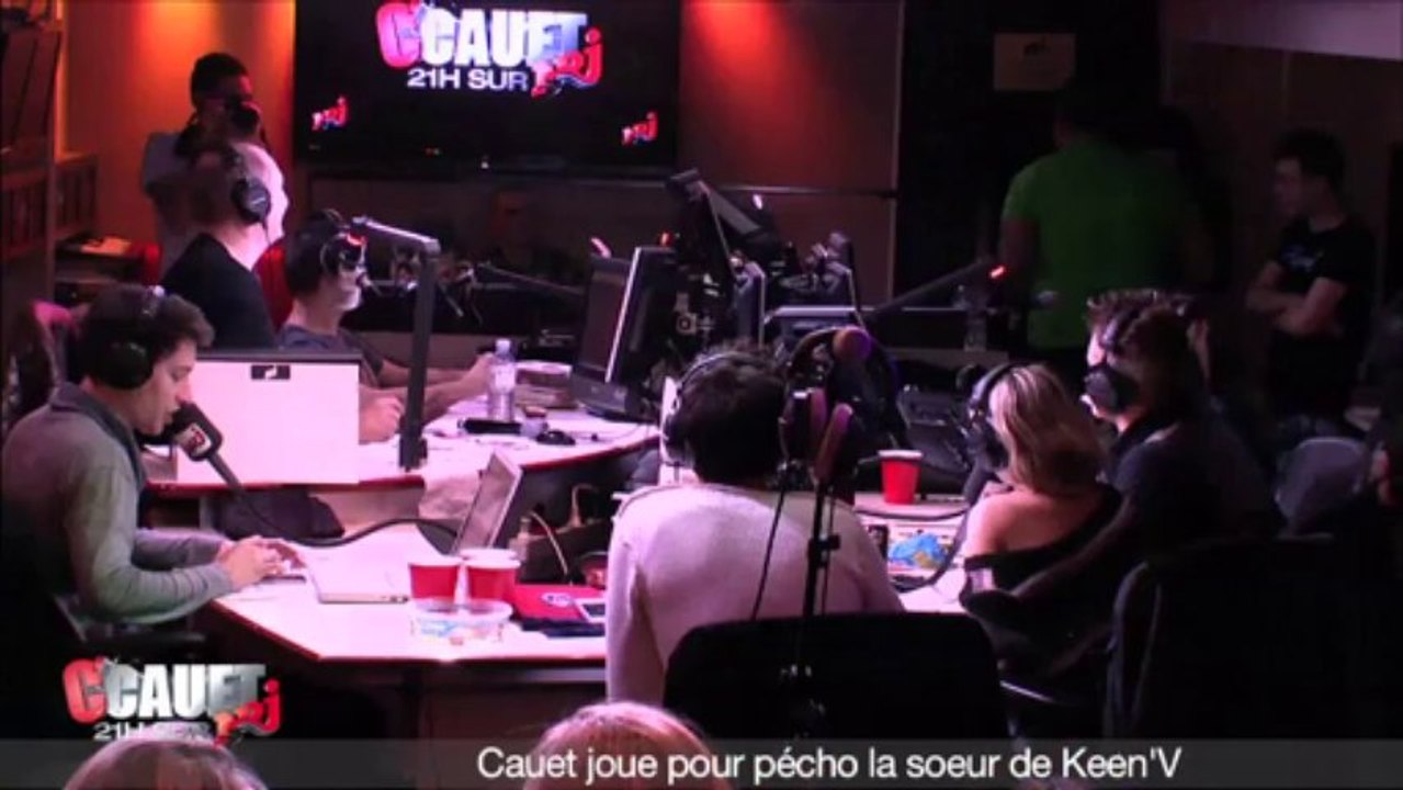 Cauet joue pour pécho la soeur de Keen'V - C'Cauet sur NRJ