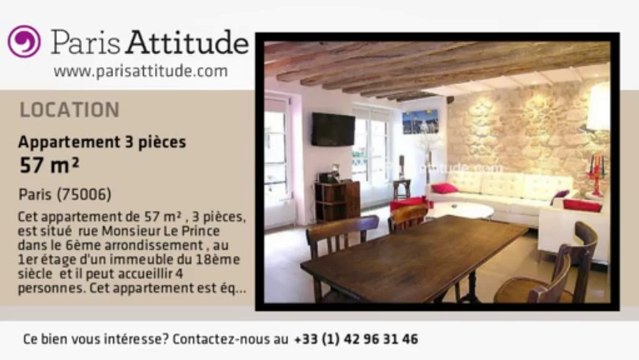 Appartement 2 Chambres à louer - Jardin du Luxembourg, Paris - Ref. 6441