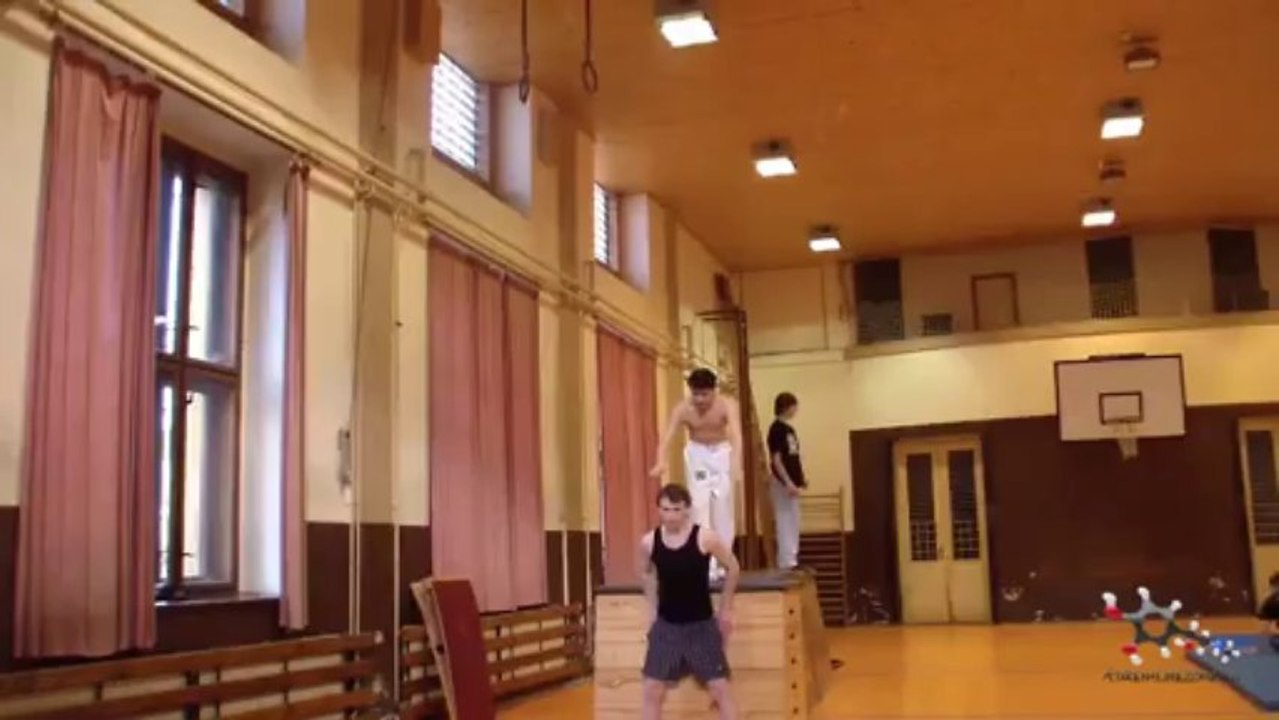 ADTeam - Parkour and Tricking - Sázava - Indoor - 6 - 2013