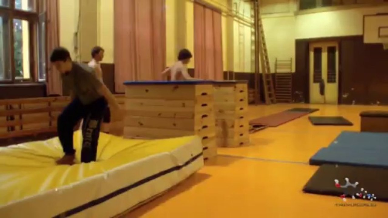 ADTeam - Parkour and Tricking - Sázava - Indoor - 5 - 2013