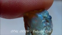 OPAL ORION - Enhydro Opal - Opale Anhydrite - Eau et bulle d'air à l'intérieur