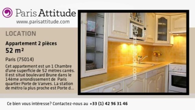 Appartement 1 Chambre à louer - Porte de Vanves, Paris - Ref. 3395