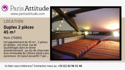 Duplex 1 Chambre à louer - Jardin des Plantes, Paris - Ref. 5903