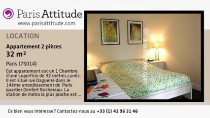 Appartement 1 Chambre à louer - Montparnasse, Paris - Ref. 3368